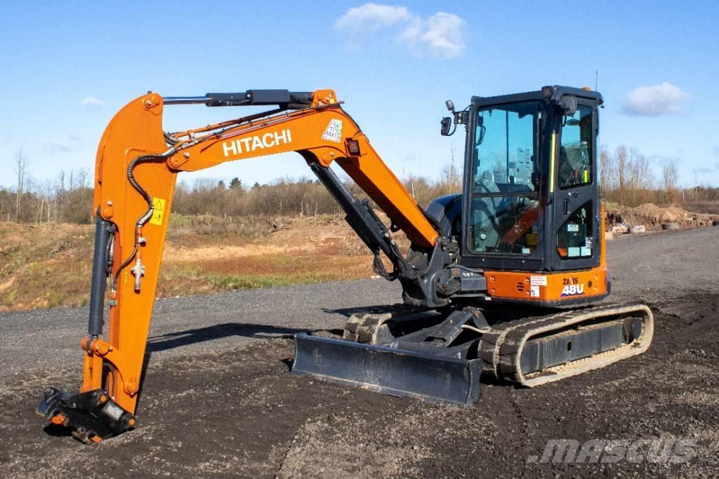 Hitachi ZX48U Minigraafmachines < 7t