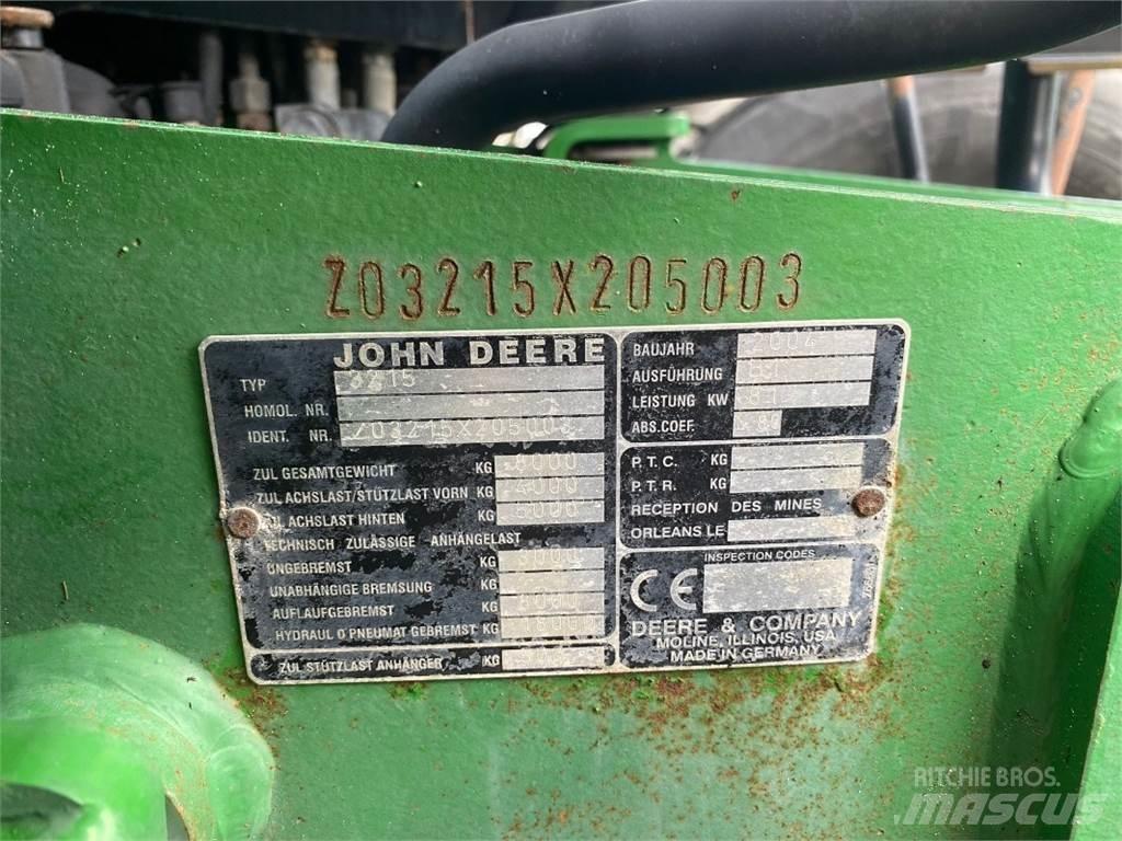 John Deere 3215 Verreikers