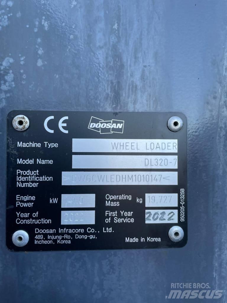 Doosan DL 320-7 Wielladers