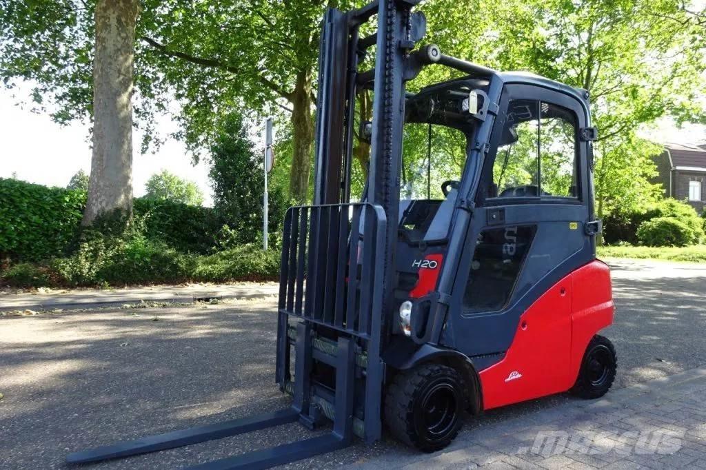 Linde H20 Heftruck LPG heftrucks
