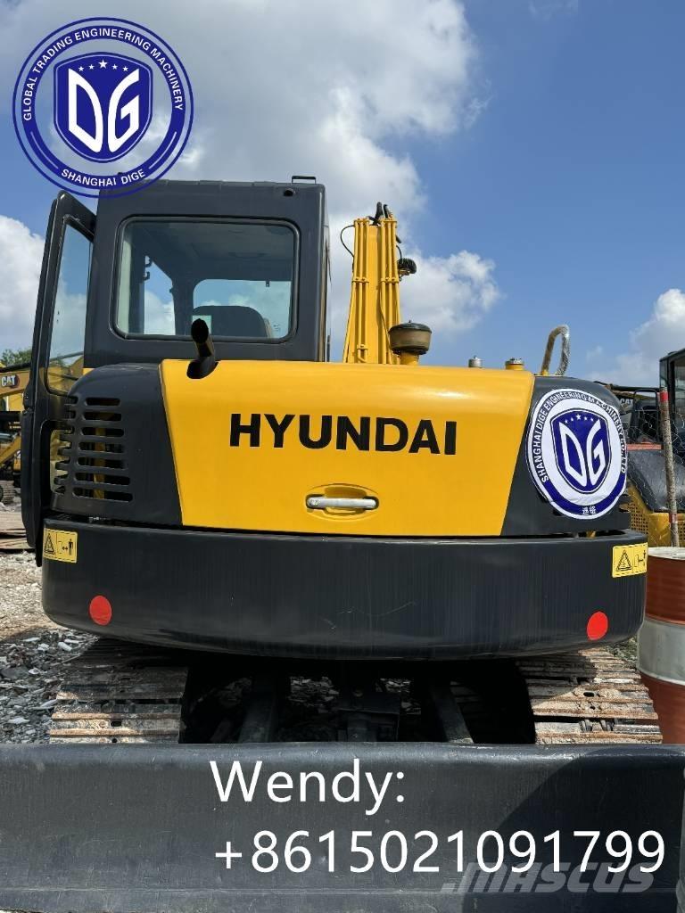 Hyundai 80-7 Rupsgraafmachines