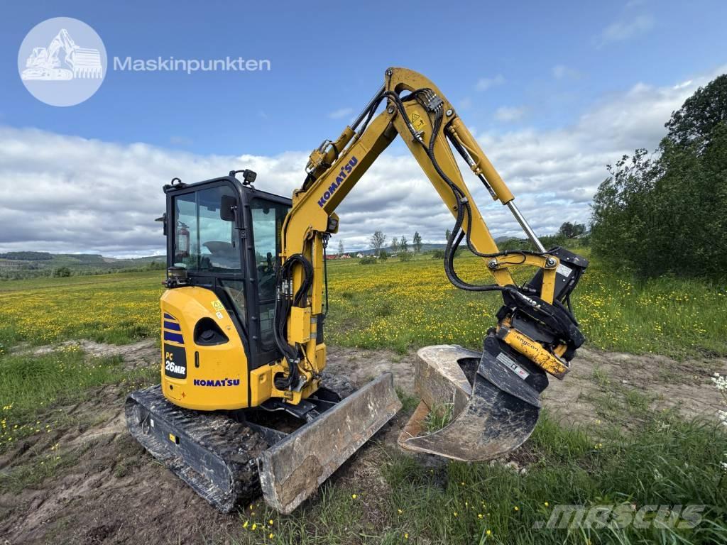 Komatsu PC 26 MR Minigraafmachines < 7t