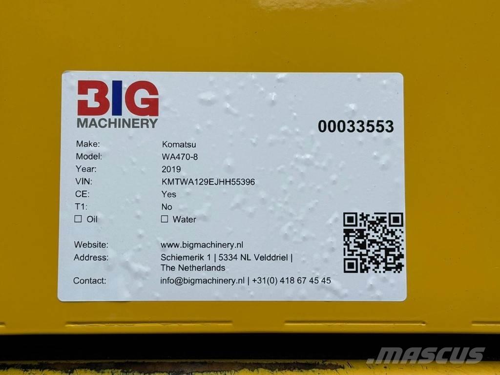 Komatsu WA470-8 Wielladers