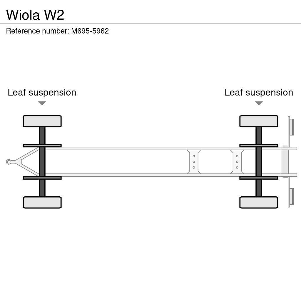 Wiola W2 Vlakke laadvloer