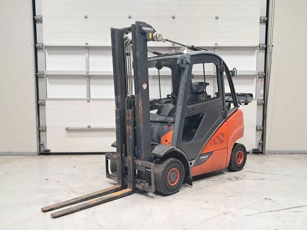 Linde H25T-02 LPG heftrucks