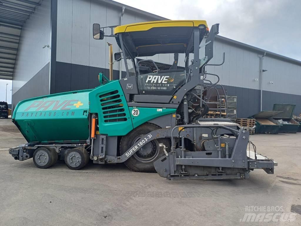 Vögele SUPER 1803-3i Asfaltafwerkmachines