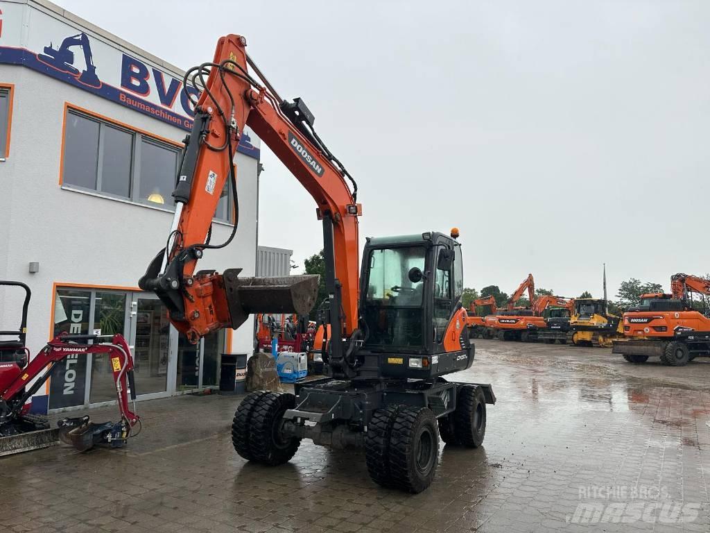 Doosan DX 57 W-5 Wielgraafmachines