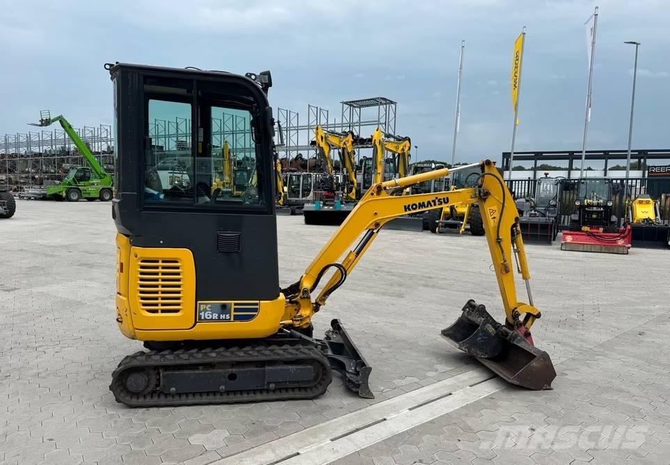 Komatsu PC 16 R-3HS Rupsgraafmachines