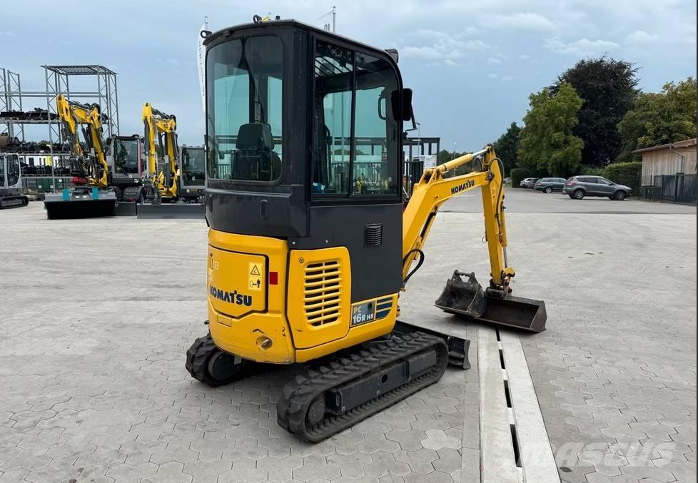 Komatsu PC 16 R-3HS Rupsgraafmachines