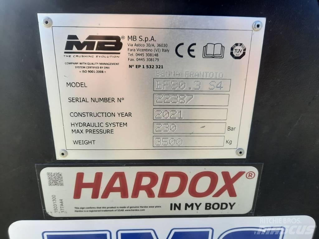 MB Crusher BF 90.3 Vergruisbakken