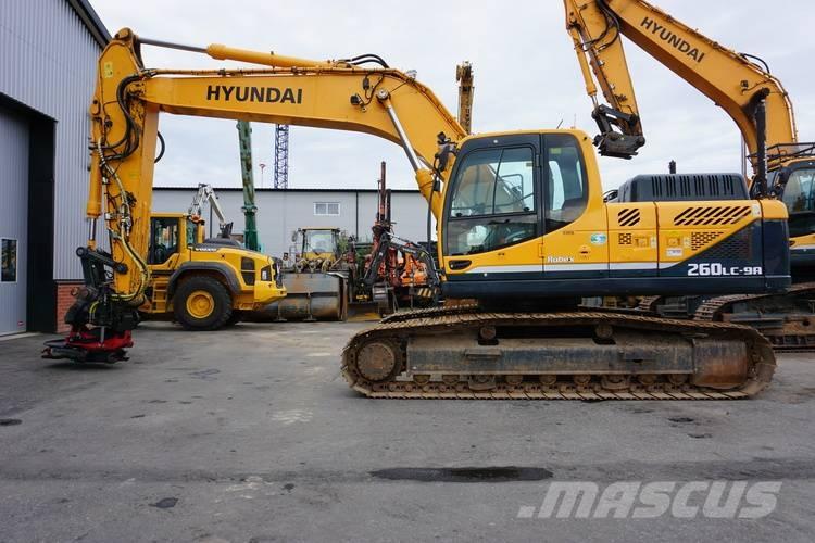 Hyundai R260LC-9A Rupsgraafmachines