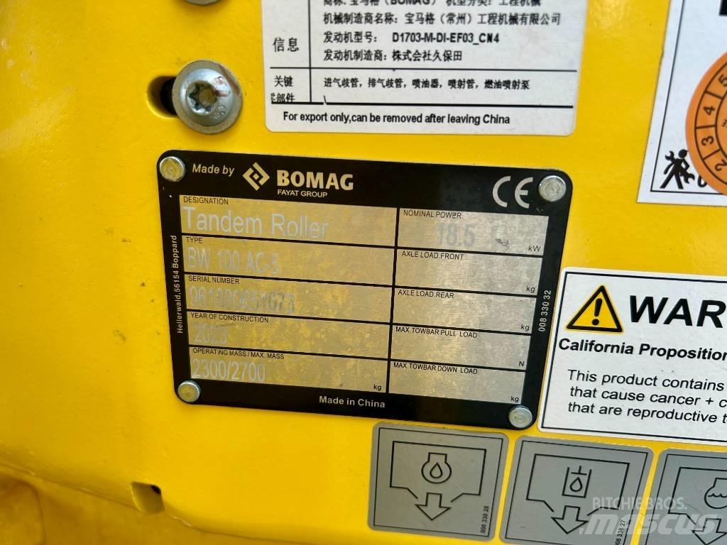 Bomag BW 100 AC-5 Duowalsen