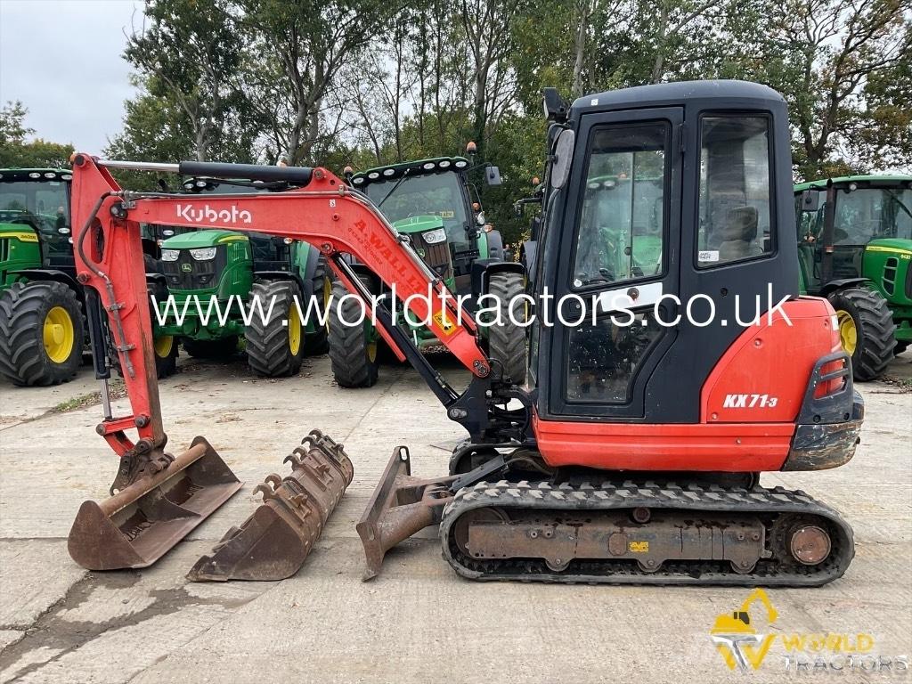 Kubota KX 71-3 Minigraafmachines < 7t