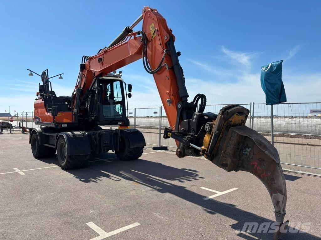 Doosan DX 160 W Wielgraafmachines