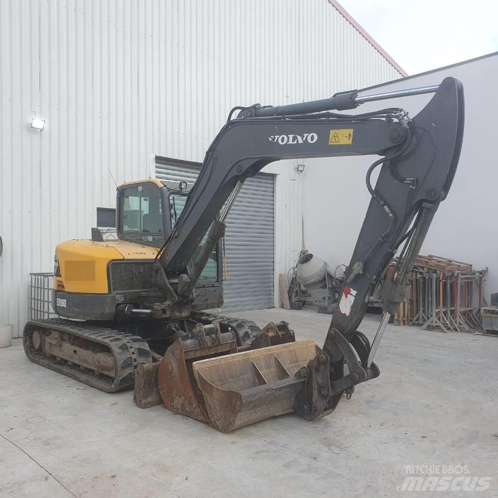 Volvo ECR 88 D Midigraafmachines 7t - 12t