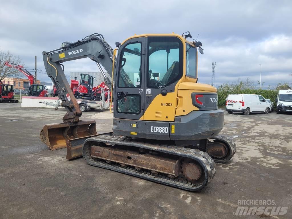 Volvo ECR 88 D Midigraafmachines 7t - 12t