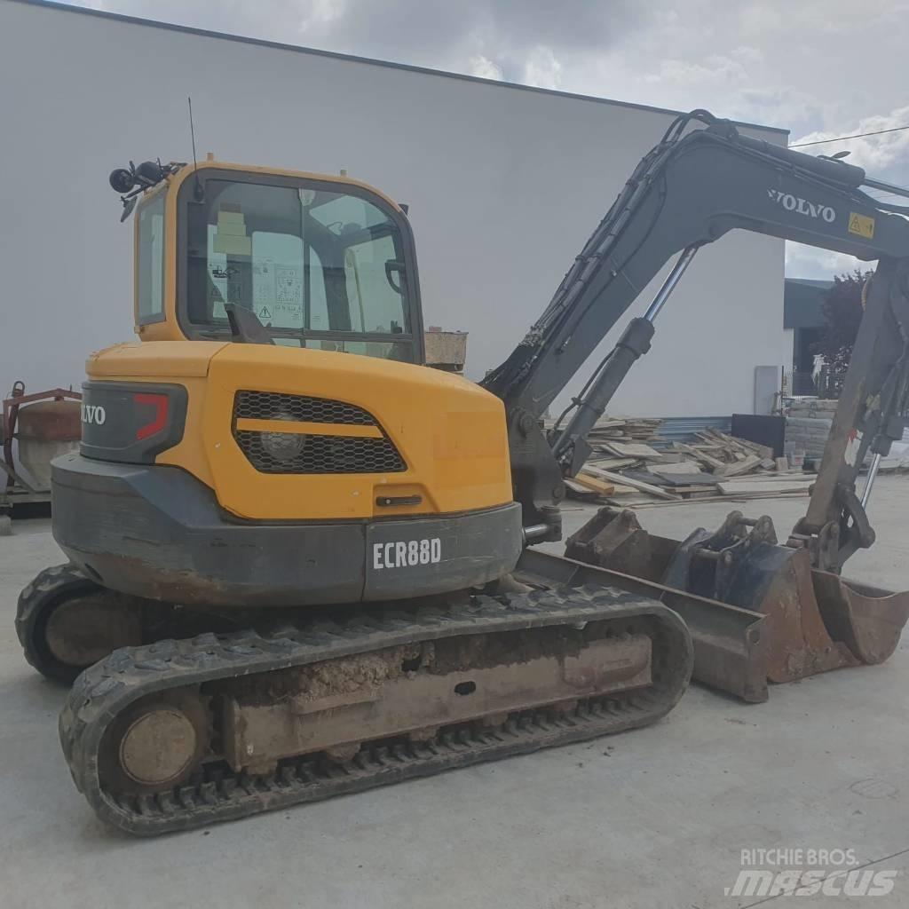 Volvo ECR 88 D Midigraafmachines 7t - 12t