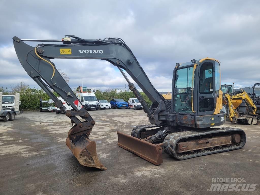 Volvo ECR 88 D Midigraafmachines 7t - 12t