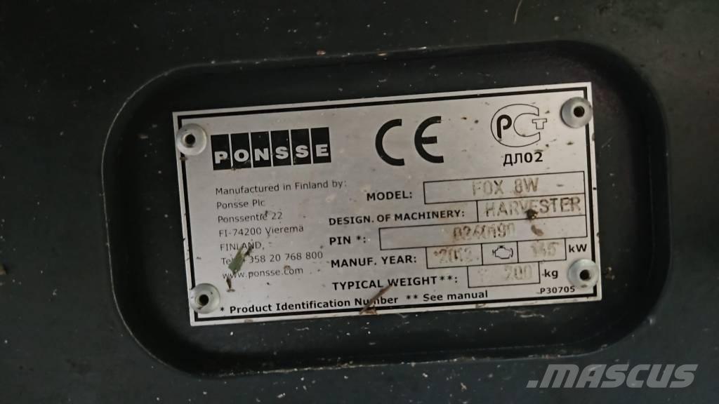 Ponsse Fox Harvesters