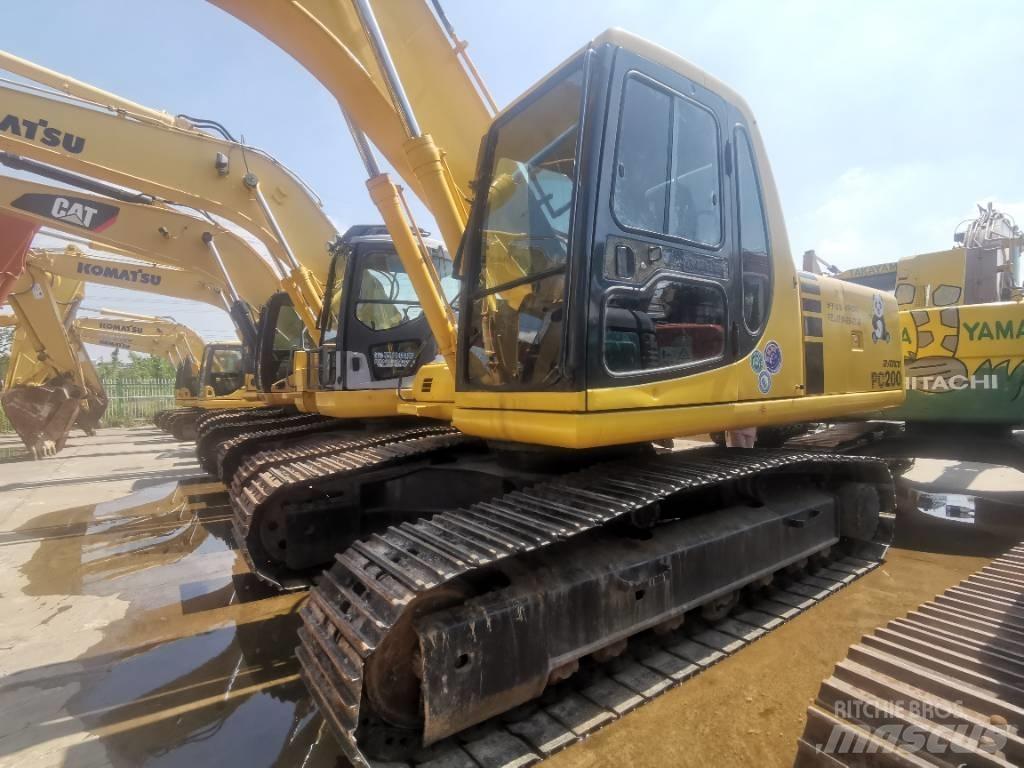 Komatsu PC 200-6 Rupsgraafmachines