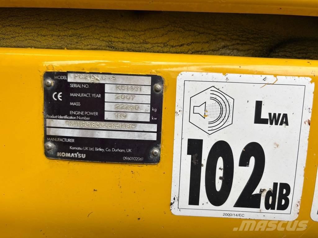 Komatsu PC 210 LC-8 Rupsgraafmachines