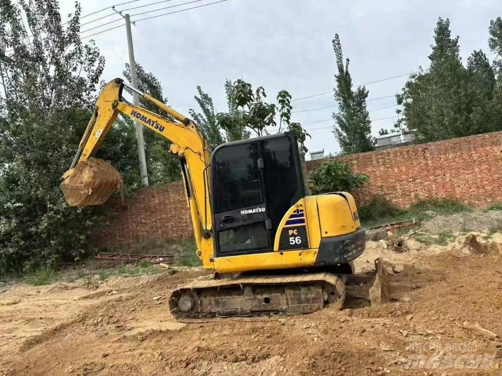Komatsu PC 56 Rupsgraafmachines