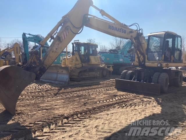 Komatsu PW 180-7K Wielgraafmachines