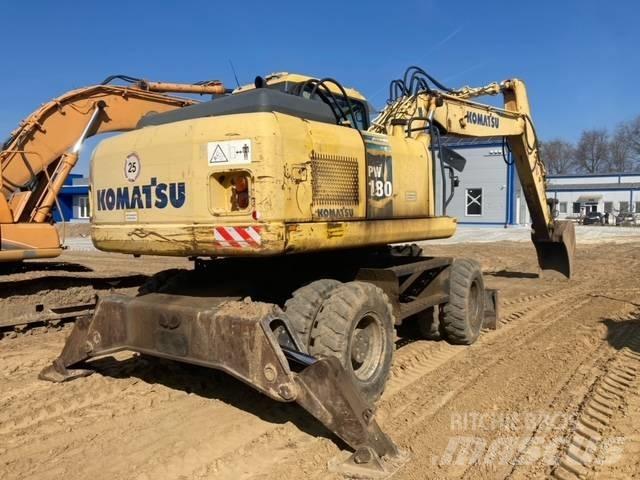 Komatsu PW 180-7K Wielgraafmachines