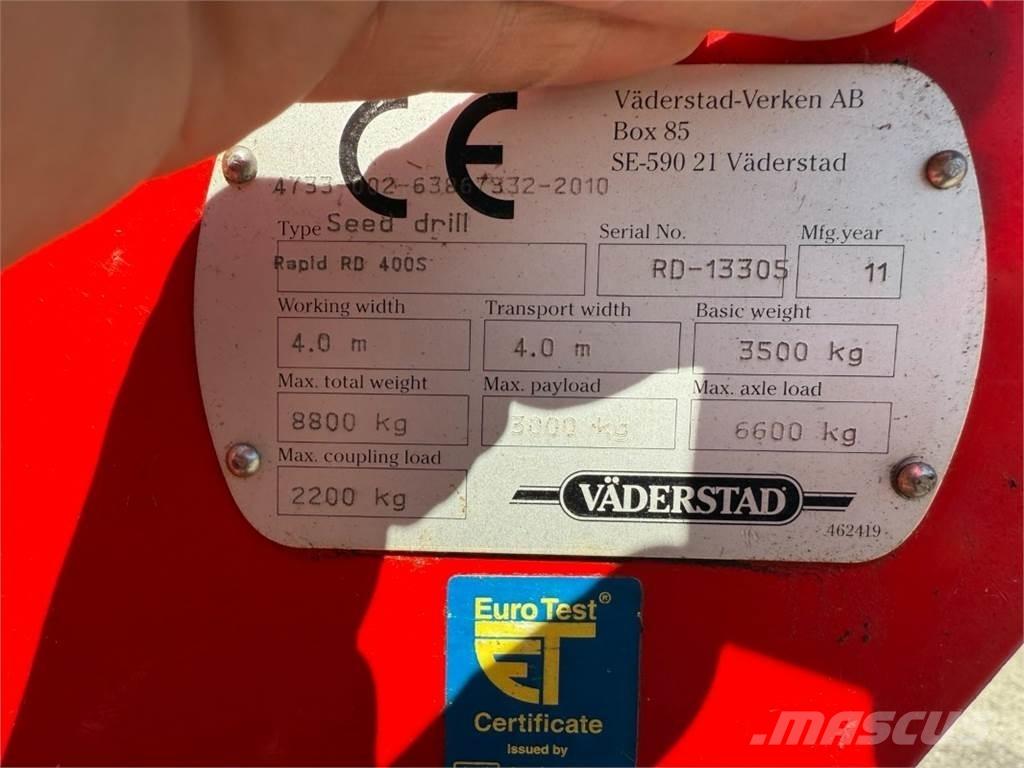 Väderstad RD400S Zaaimachines