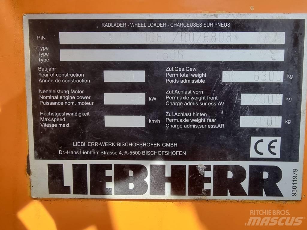 Liebherr L 506 Wielladers