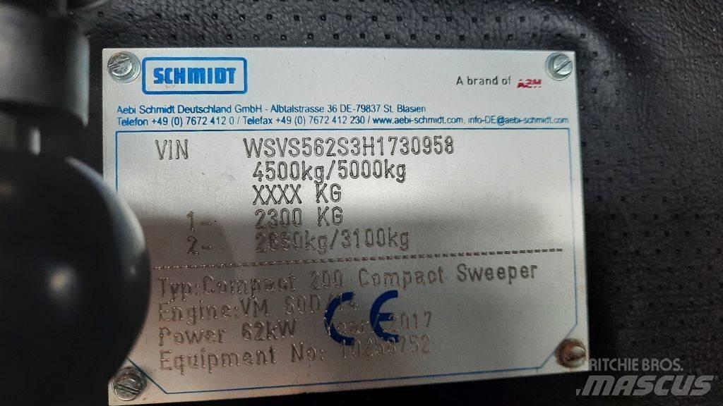 Schmidt Swingo 200 Veegmachines