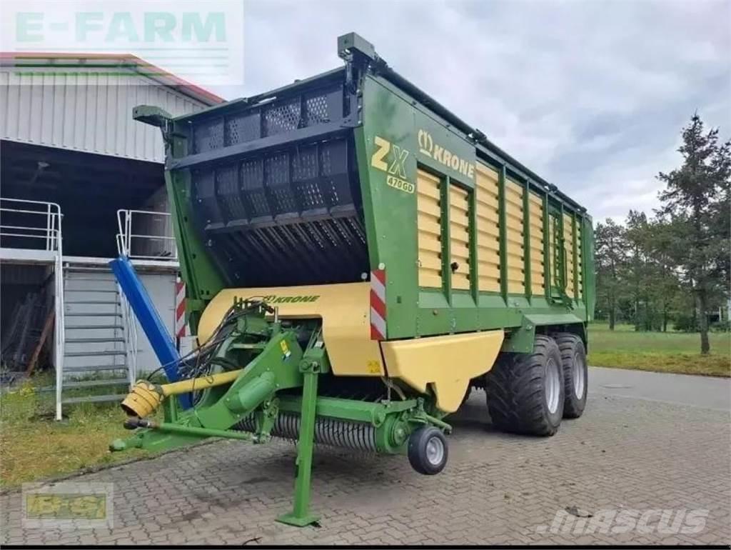 Krone zx 470 gd Overige opleggers