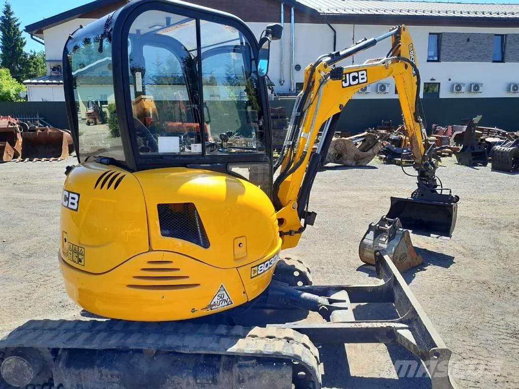 JCB 8030 Minigraafmachines < 7t