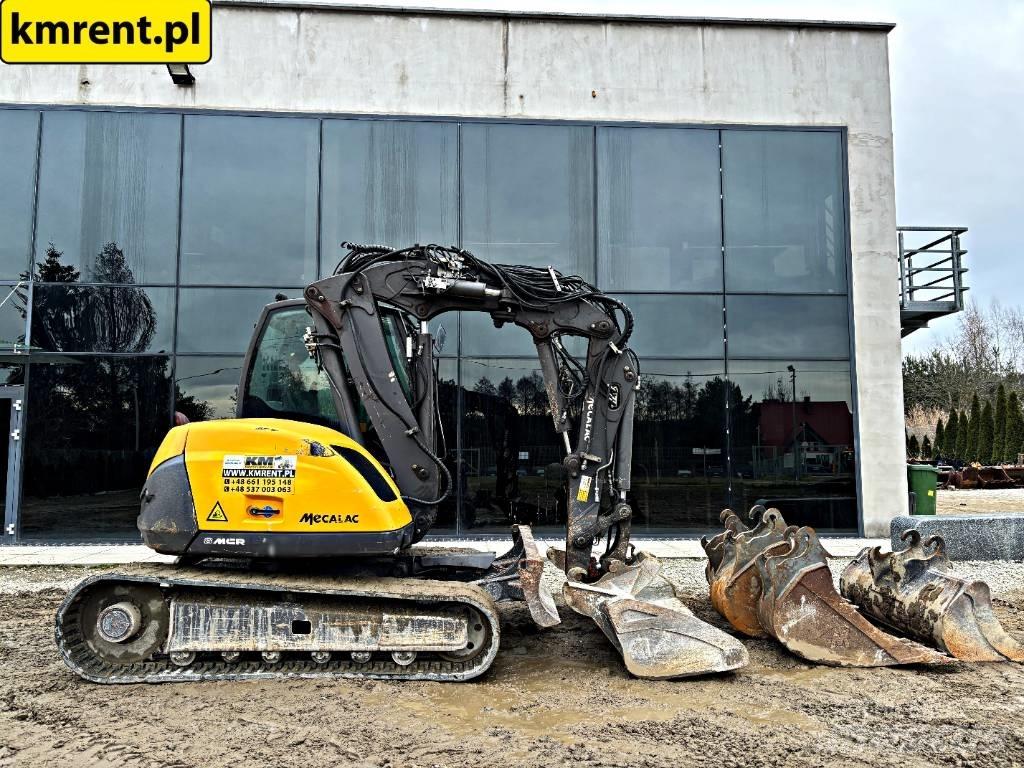 Mecalac 8 M CR Midigraafmachines 7t - 12t