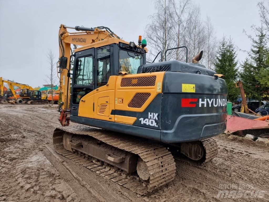 Hyundai HX 140 L Rupsgraafmachines