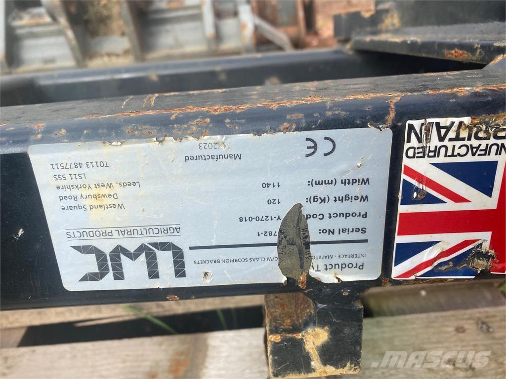  ADAPTOR PLATE Verreikers voor landbouw