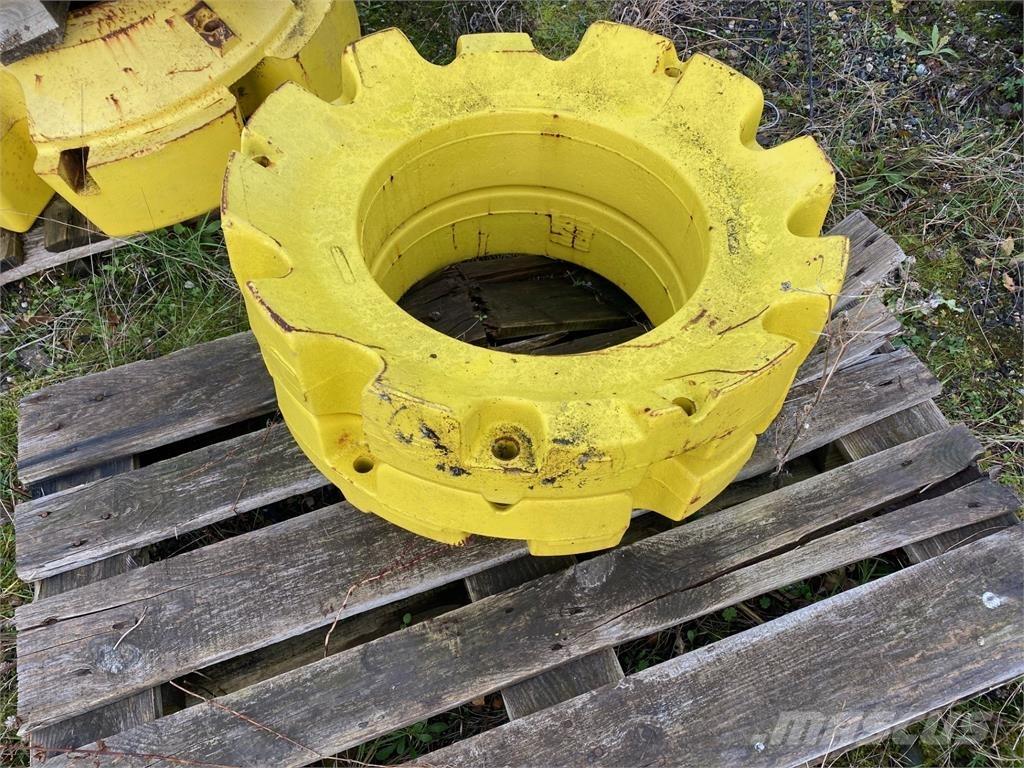 John Deere 205KG Banden, wielen en velgen