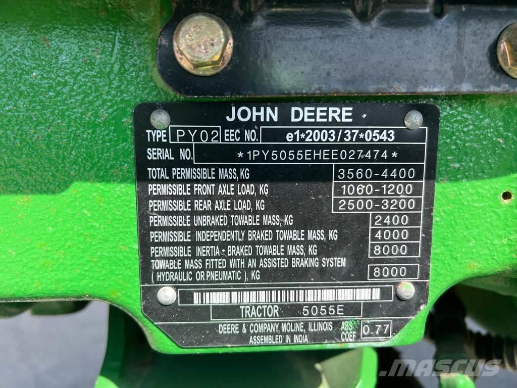 John Deere 5055E Tractoren