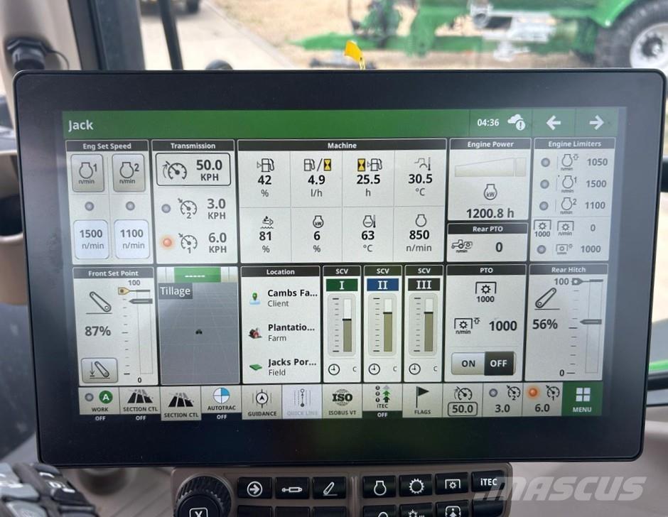 John Deere 6R185 Tractoren