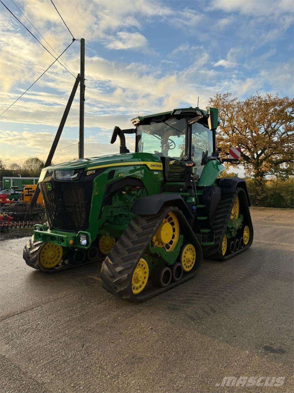 John Deere 8RX370 Tractoren