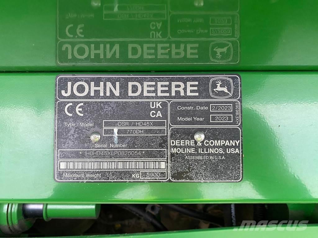 John Deere HDX45 Maaidorsmachines