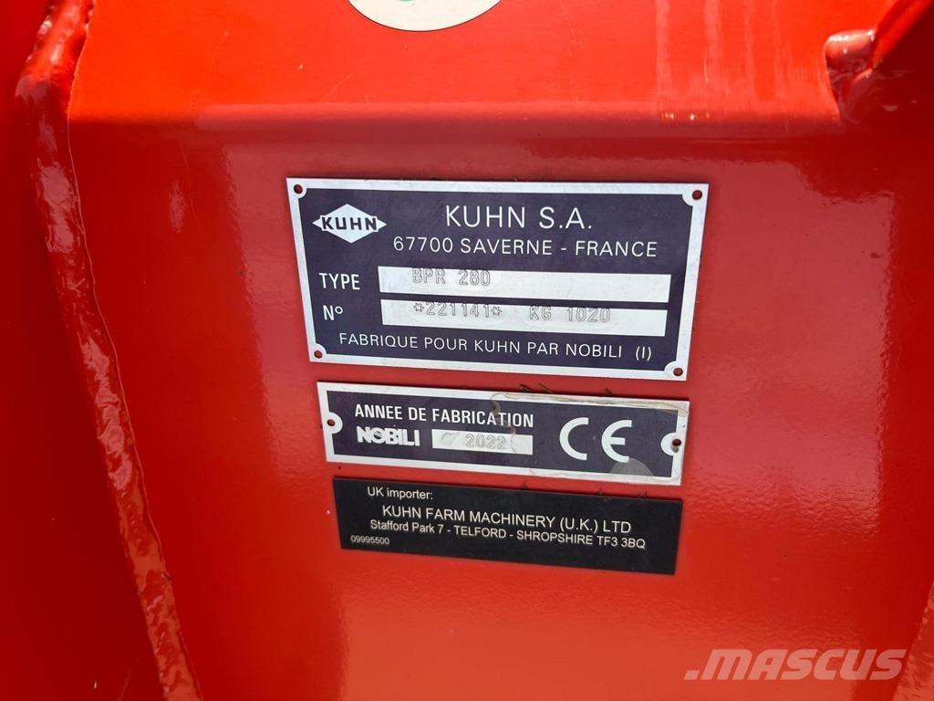 Kuhn BPR280 RH Klepelmaaiers