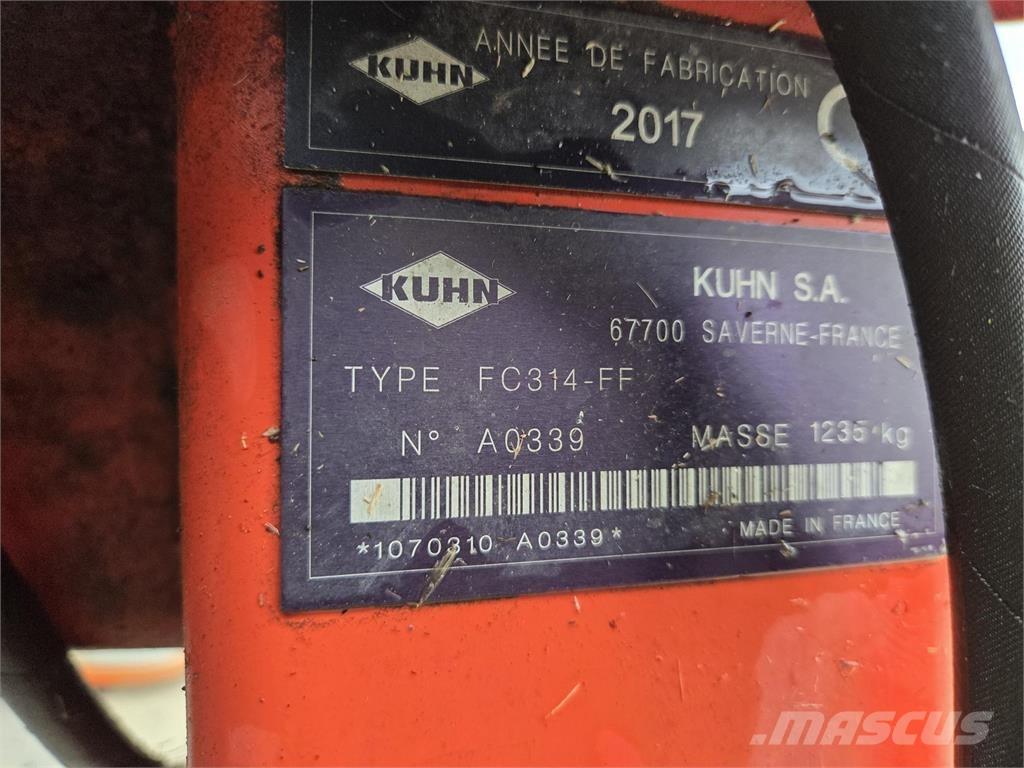 Kuhn FC314FF Klepelmaaiers