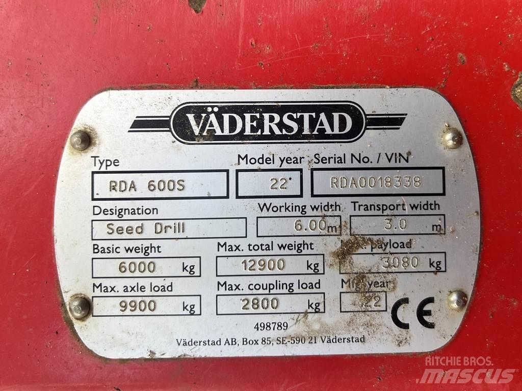 Väderstad RDA600S Zaaimachines