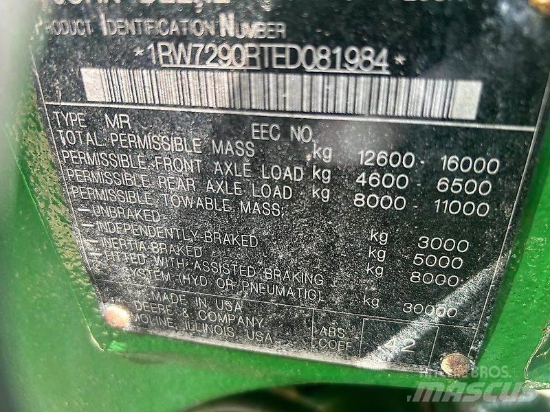 John Deere 7290R Tractoren