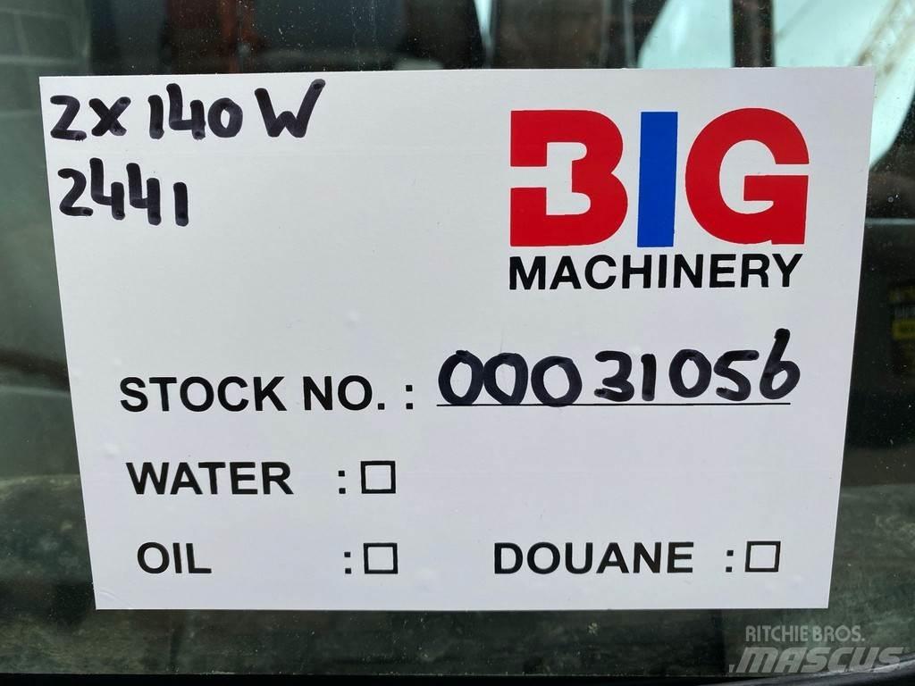 Hitachi ZX140W-3 Wielgraafmachines