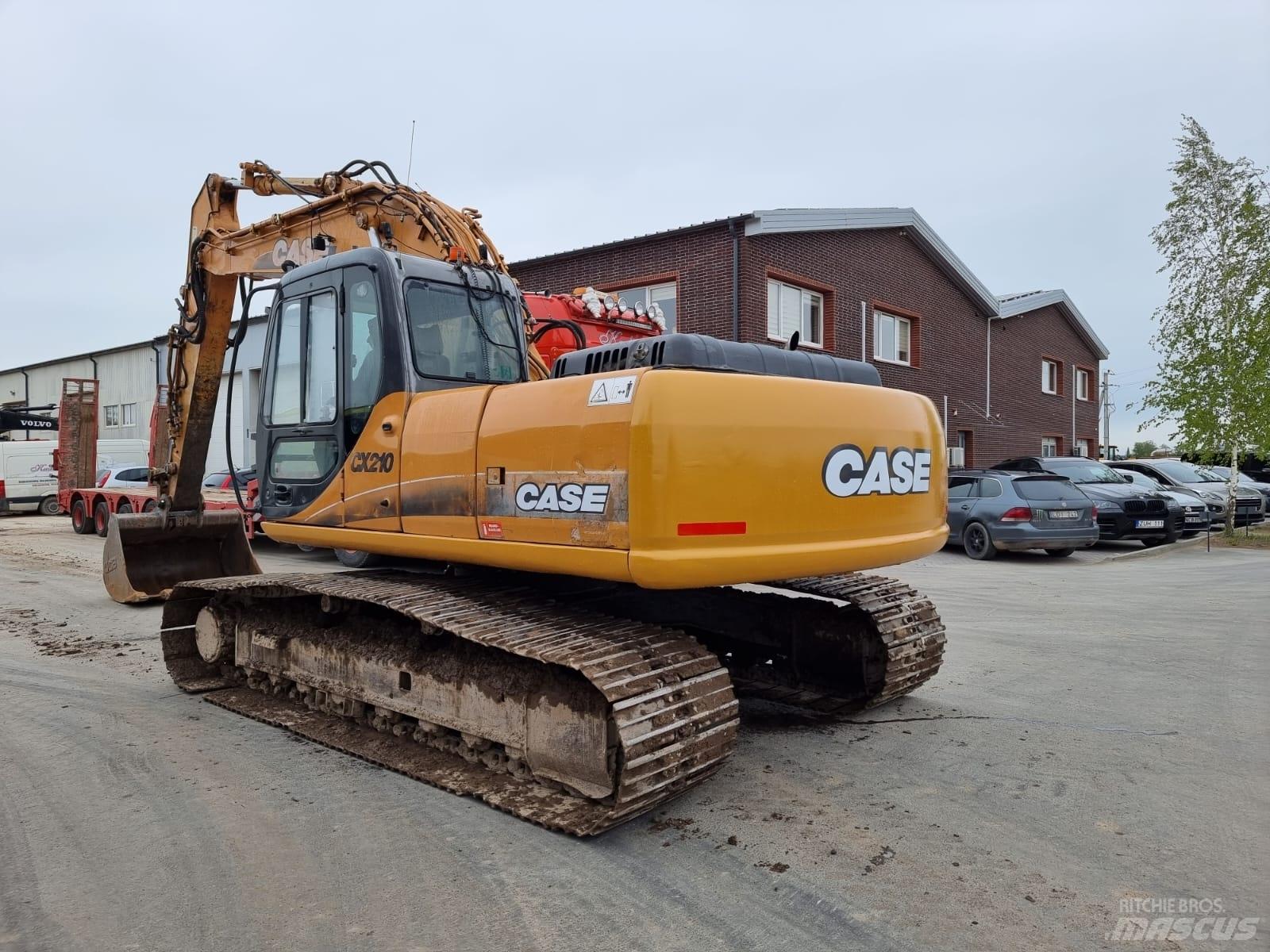 CASE CX 210 LC Rupsgraafmachines