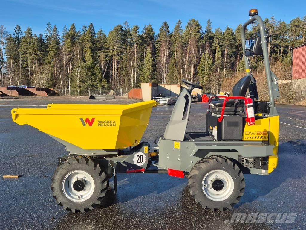 Wacker Neuson DW20 Knik dumptrucks