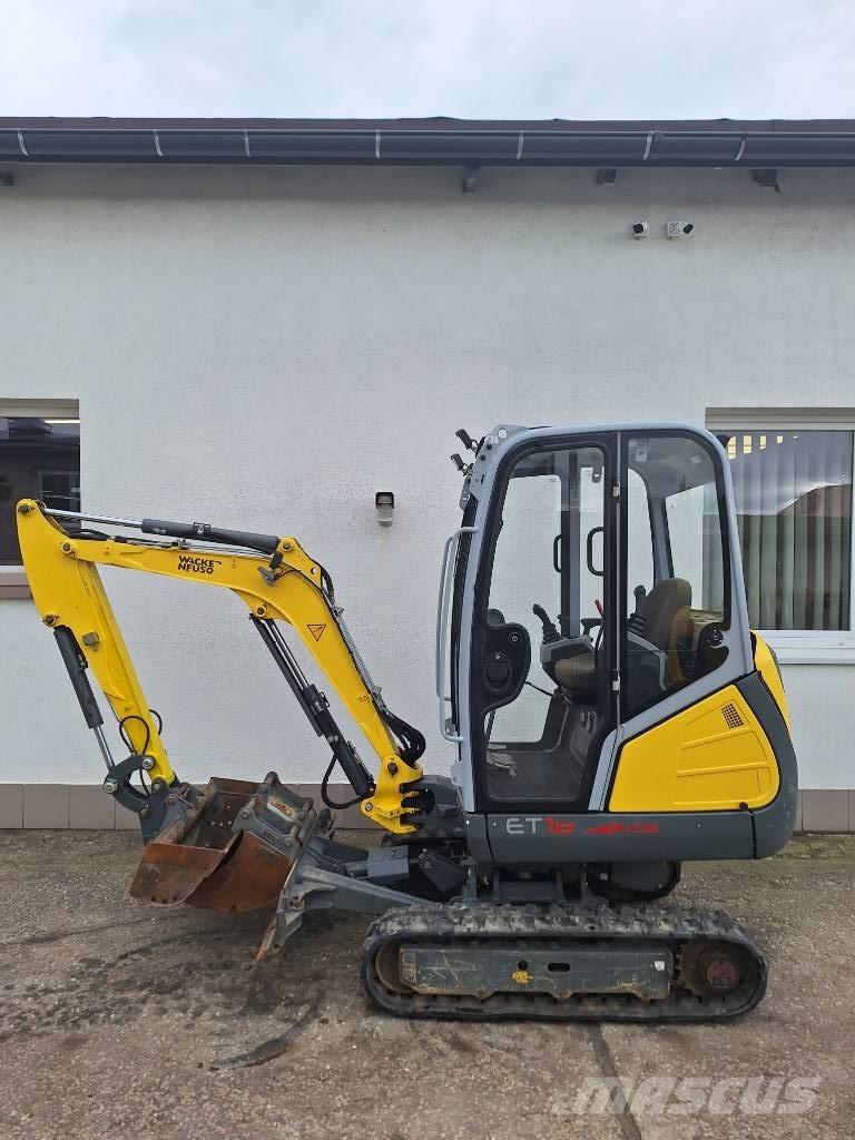 Wacker Neuson ET 18 Rupsgraafmachines