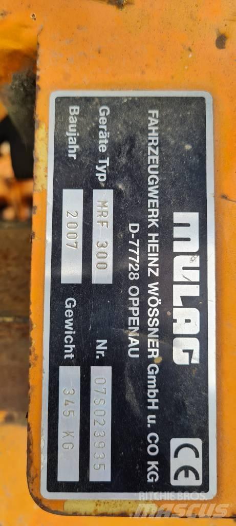 Mulag MRF300 Gemonteerde en gesleepte maaiers